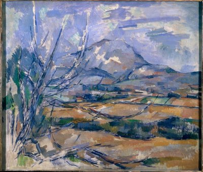 サントヴィクトワール山 作： Paul Cézanne