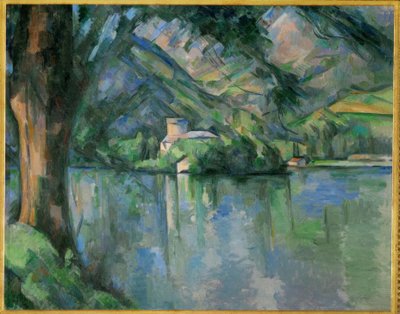 アヌシー湖 作： Paul Cézanne