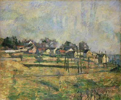 風景、1873-77年頃 作： Paul Cézanne