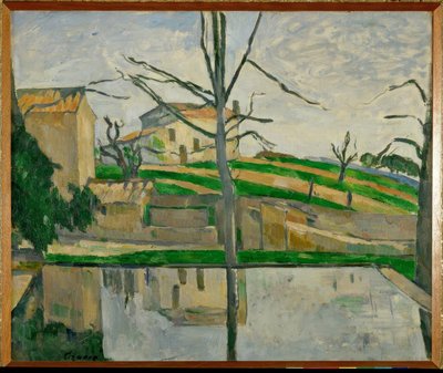 ジャドブファン盆地 作： Paul Cézanne