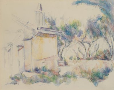 カバノンデジュルダン 作： Paul Cézanne