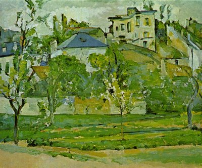 ル・ジャルダン・ド・モービュイッソン、ポントワーズ 作： Paul Cézanne