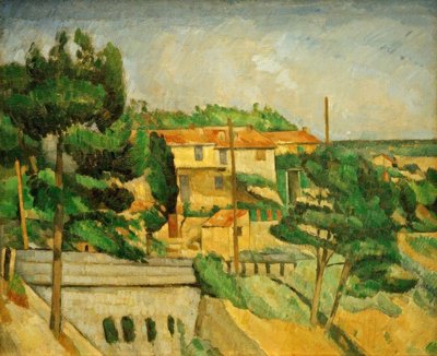 レスタークの高架橋 作： Paul Cézanne