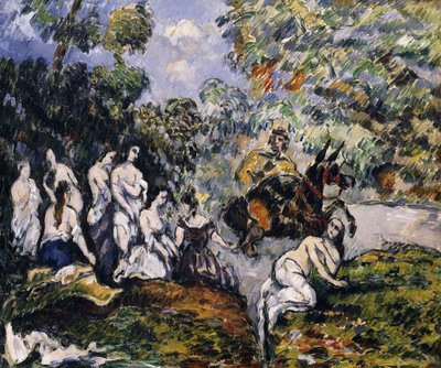 伝説のシーン;シーンレジェンデア、1878年頃 作： Paul Cézanne