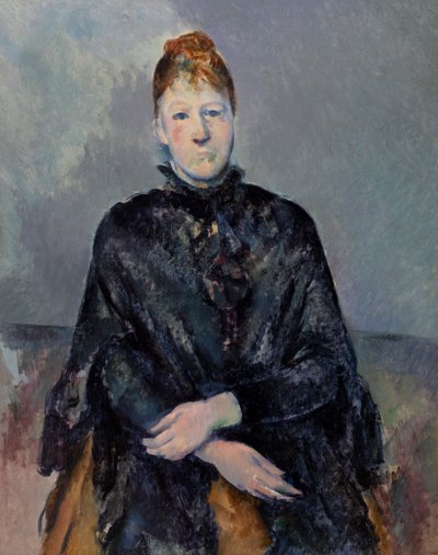 マダム・セザンヌ 作： Paul Cézanne