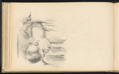前屈みの男 作： Paul Cézanne