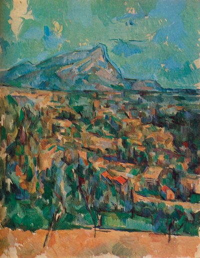 モンサン勝利、1880年代、1946年。 作： Paul Cézanne