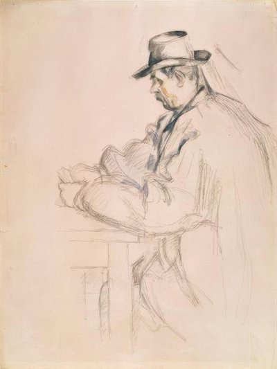 ポールセザンヌ、カードプレーヤー 作： Paul Cézanne