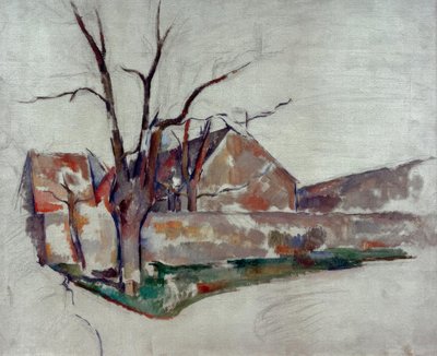 冬の風景 作： Paul Cézanne