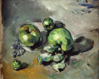青リンゴ 作： Paul Cézanne