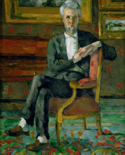 ショケの肖像 作： Paul Cézanne