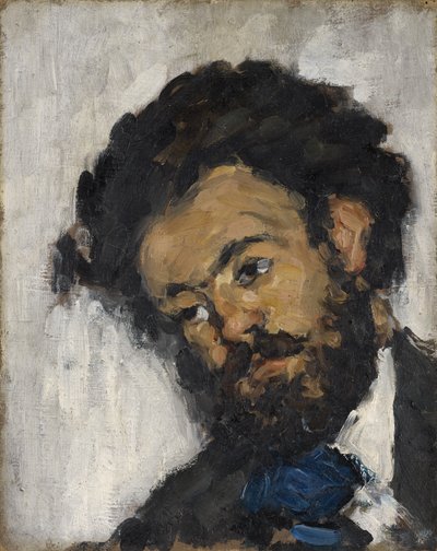アントワーヌフォルトゥネマリオンの肖像、1871年頃 作： Paul Cézanne