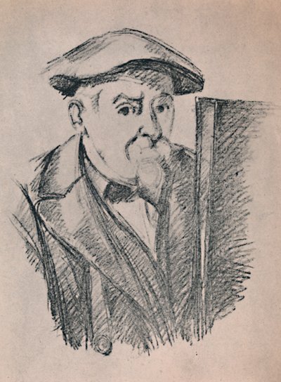 アーティストの肖像、c.1900、1946。 作： Paul Cézanne