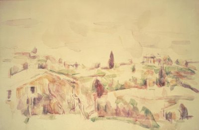 プロヴァンスの風景 作： Paul Cézanne