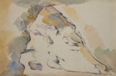 ロシェは洞窟です 作： Paul Cézanne