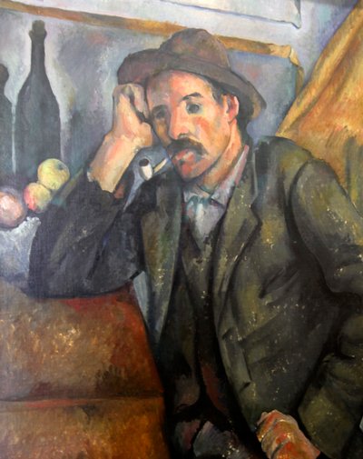 「喫煙者」、c1890-c1892 作： Paul Cézanne