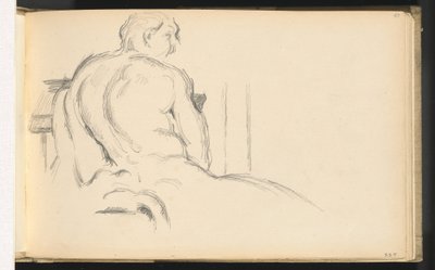 ピュージェットの「ヘラクレスの休息」の研究 作： Paul Cézanne