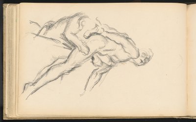 ピュージェットの「クロトーナのミロ」の研究 作： Paul Cézanne