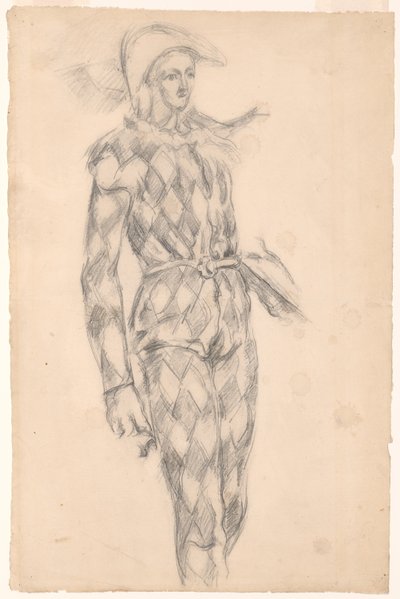 ハーレクインの研究 作： Paul Cézanne