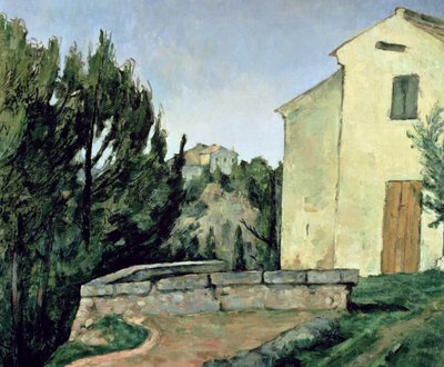 ソロネットの廃屋 作： Paul Cézanne