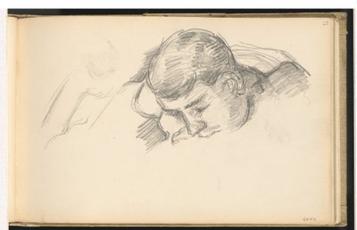 芸術家の息子の読書 作： Paul Cézanne