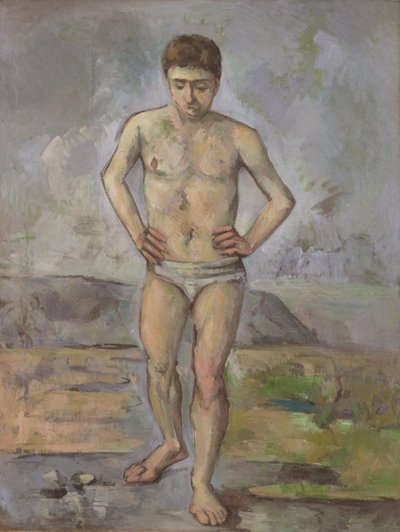 バザー、1885年頃 作： Paul Cézanne