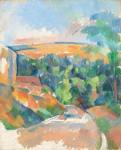 曲がり角、1900 年 1906 年。 作： Paul Cézanne