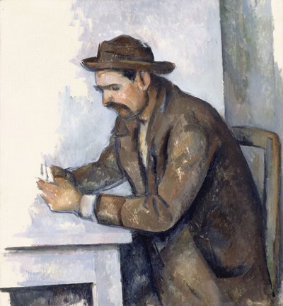 カードプレイヤー、1890〜1892年 作： Paul Cézanne
