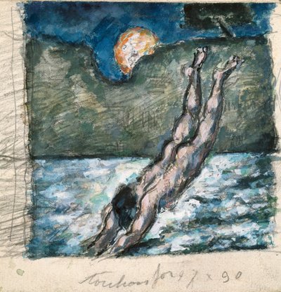 ザ・ダイバー」1867-70年 作： Paul Cézanne