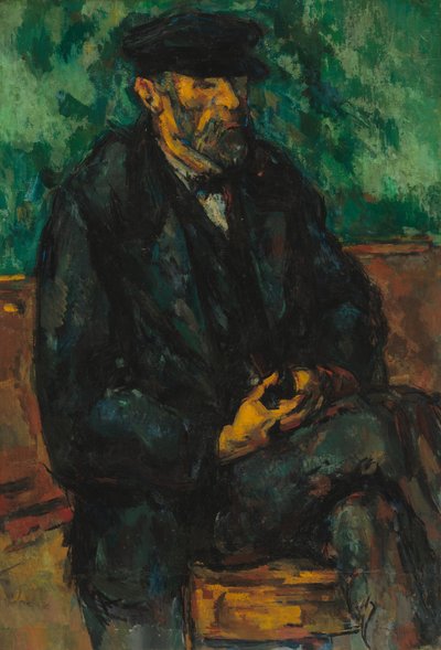 庭師ヴァリエ、1906年。 作： Paul Cézanne