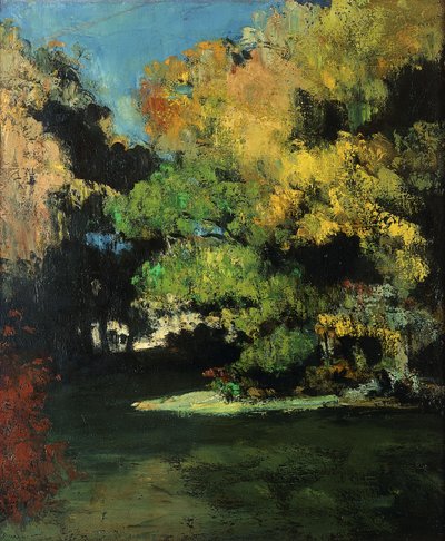空き地、1867年 作： Paul Cézanne