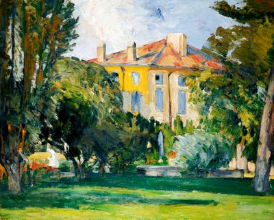 ジャドブファンの家、1882年から85年 作： Paul Cézanne