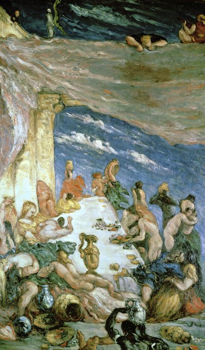 乱交、1866〜68年頃（キャンバスに油彩） 作： Paul Cézanne