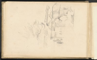 石膏工場 作： Paul Cézanne