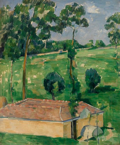 スプリングハウス（水道管） 作： Paul Cézanne