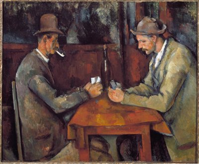 カードプレーヤー 作： Paul Cézanne