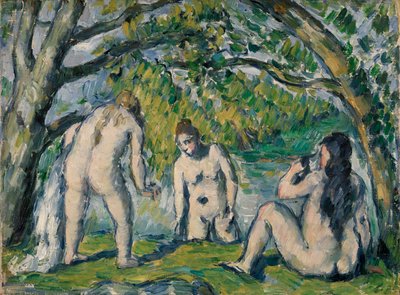 三人の水浴者 作： Paul Cézanne