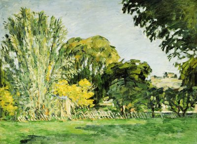 ジャドブファンの木 作： Paul Cézanne