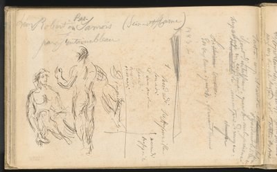 二人の入浴者 作： Paul Cézanne