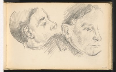 トゥーヘッド 作： Paul Cézanne