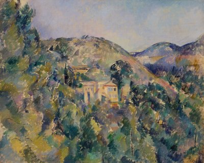 ドメーヌサンジョセフ、1880年代後半のビュー。 作： Paul Cézanne