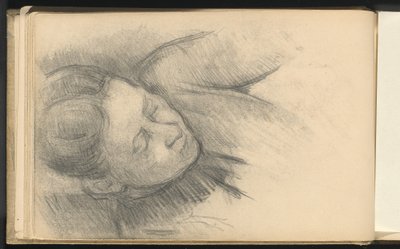 前かがみの女性 作： Paul Cézanne