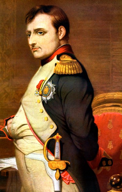 ナポレオンボナパルト、フランスの将軍、皇帝。 作： Paul Delaroche