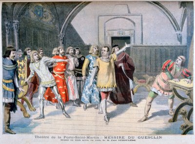 メシレデュゲスクラン、ポルトサンマルタン劇場、1895 作： Paul Deroulede