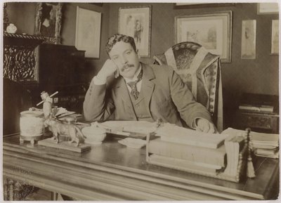 モーリス・ドネイの肖像、1859～1945年頃。 1890年。 作： Paul Dornac