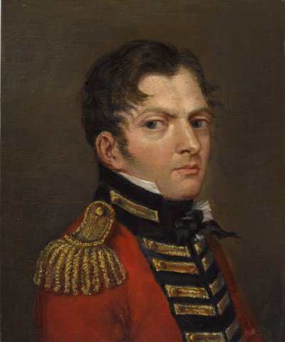 キャプテンアウグストゥスハルトマン、2行目の大隊、キングのドイツ軍団、1815 作： Paul Dumortier