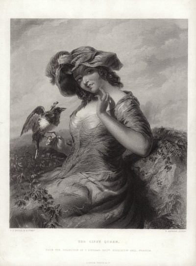 ジプシーの女王 作： Paul Falconer Poole