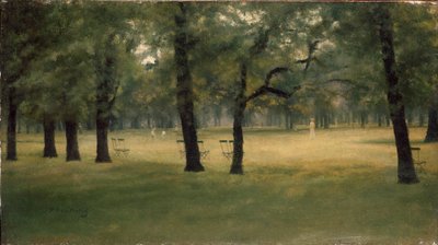 ケンジントン ガーデンズ、c1890 作： Paul Fordyce Maitland