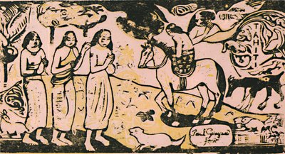 居住地の変更、1899年頃、1946年 作： Paul Gauguin
