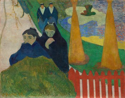 アルレジェンヌ ミストラル、1888 年。 作： Paul Gauguin